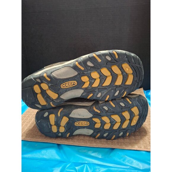Keen Mens Brown Hiking Shoes Size 10.5 Waterproof - Picture 5 of 10